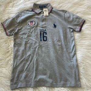 Polo Ralph Lauren Grey Polo USA